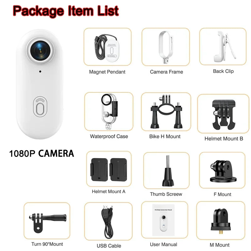 Mini Wireless Body Camera