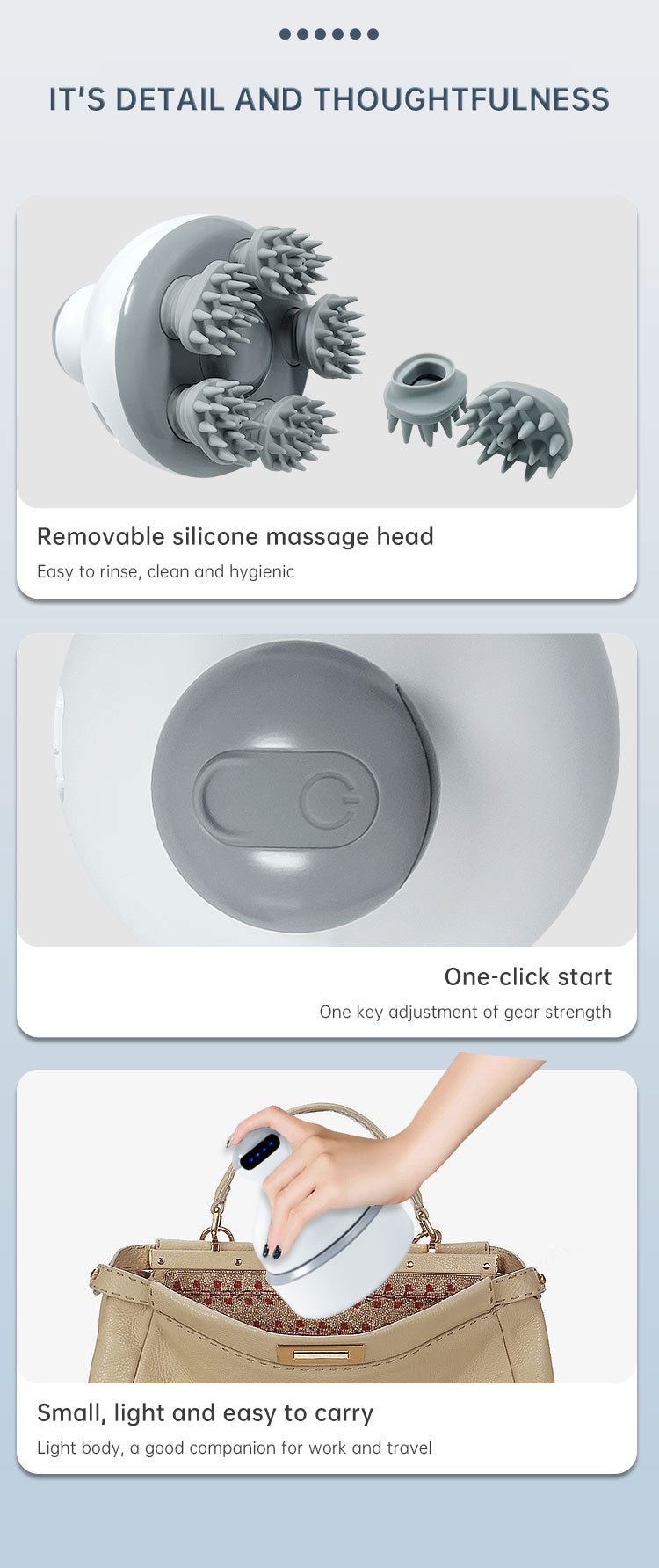 Jecuo Head Massager