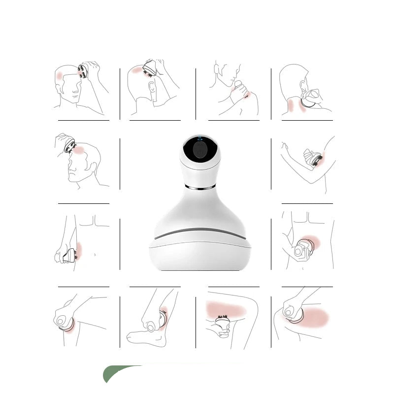 Electric Scalp Kneading Head Massager