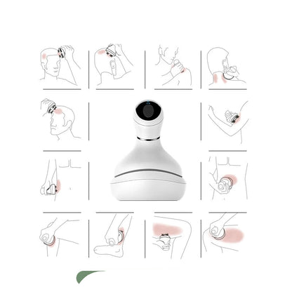 Electric Scalp Kneading Head Massager
